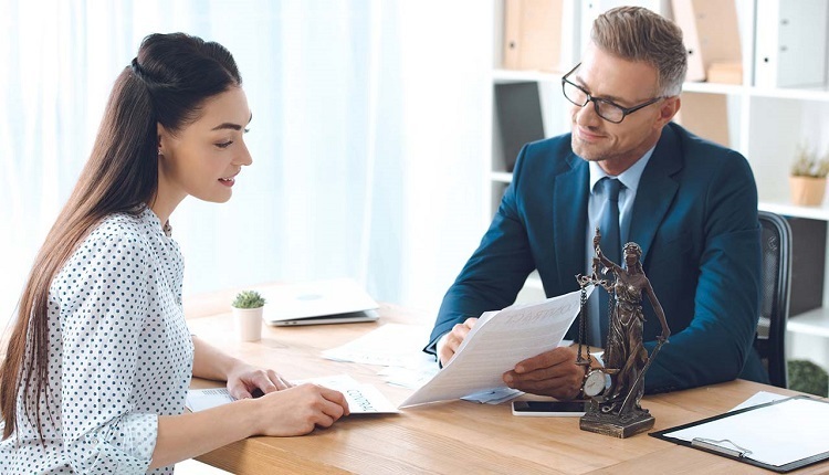 Debt Collector with client