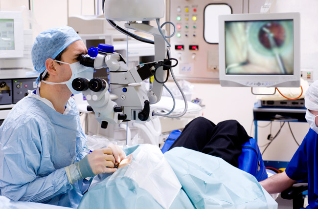 eye surgery