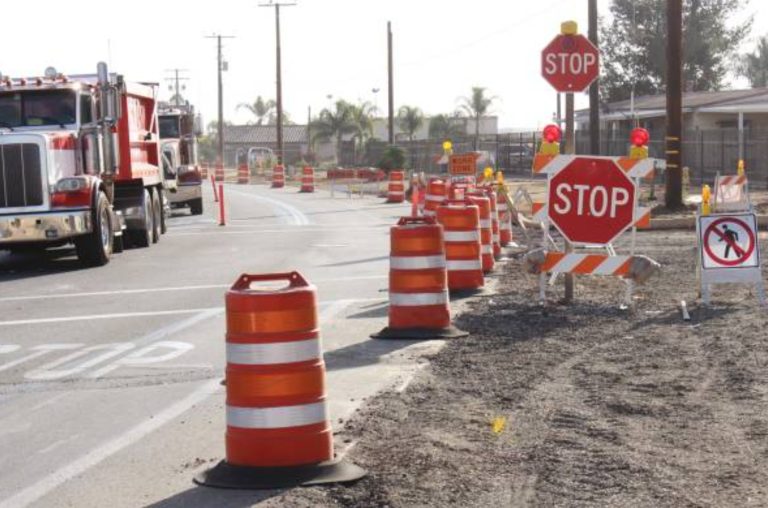 roadwork barriers